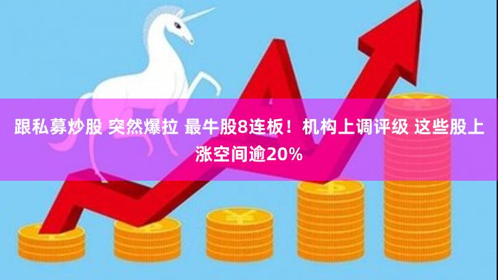 跟私募炒股 突然爆拉 最牛股8连板！机构上调评级 这些股上涨空间逾20%